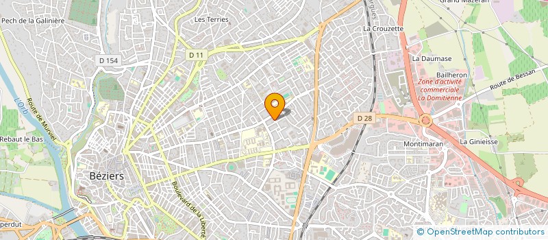 localisation de l'entreprise VLT ENERGIES à BEZIERS