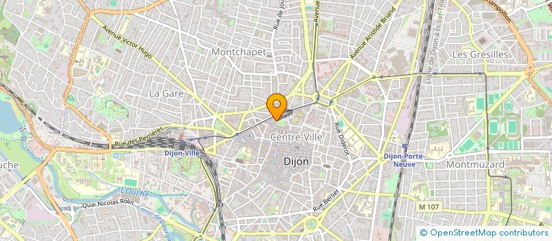 localisation de l'entreprise VLT GN à DIJON