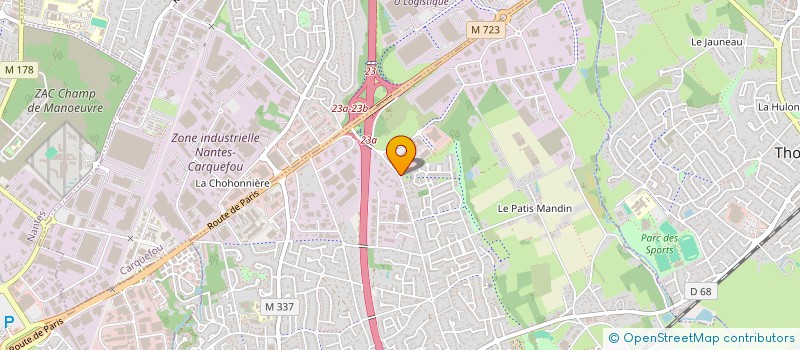 localisation de l'entreprise VLV INVESTISSEMENT SAINT GILLES  SAINTE-LUCE-SUR-LOIRE