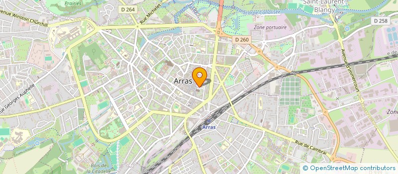 localisation de l'entreprise VLX DIDACTIS NOTAIRES à ARRAS