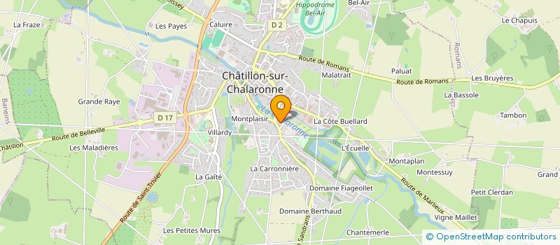 localisation de l'entreprise VM 01400 à MONT-SAINT-AIGNAN