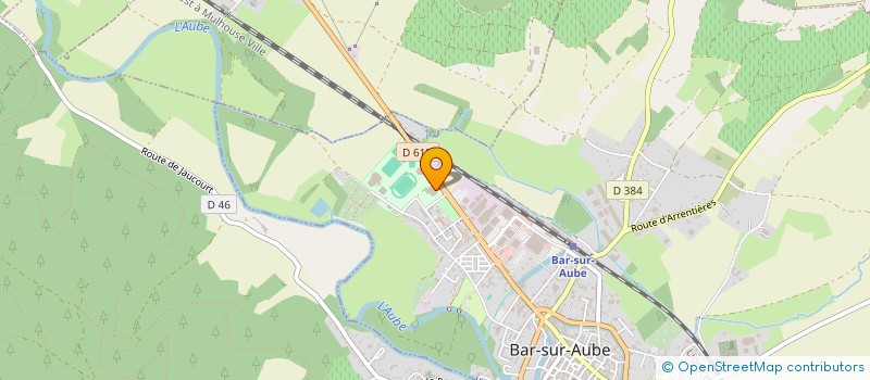 localisation de l'entreprise VM 10200  BAR-SUR-AUBE