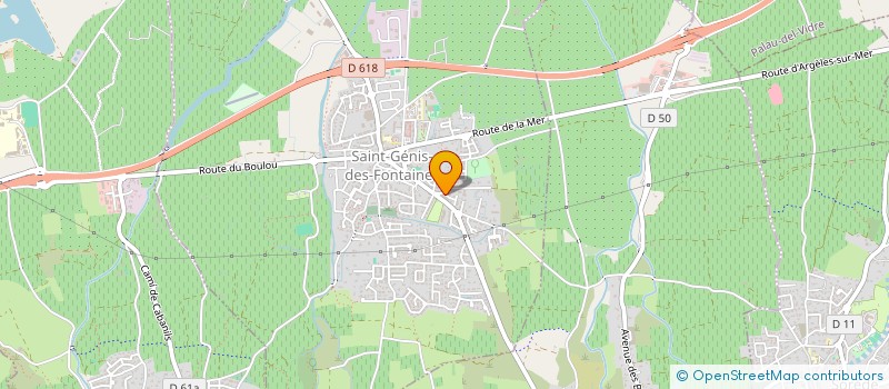 localisation de l'entreprise VM.2025  SAINT-GENIS-DES-FONTAINES