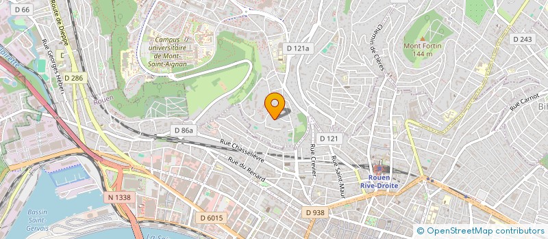 localisation de l'entreprise VM 27300 à MONT-SAINT-AIGNAN