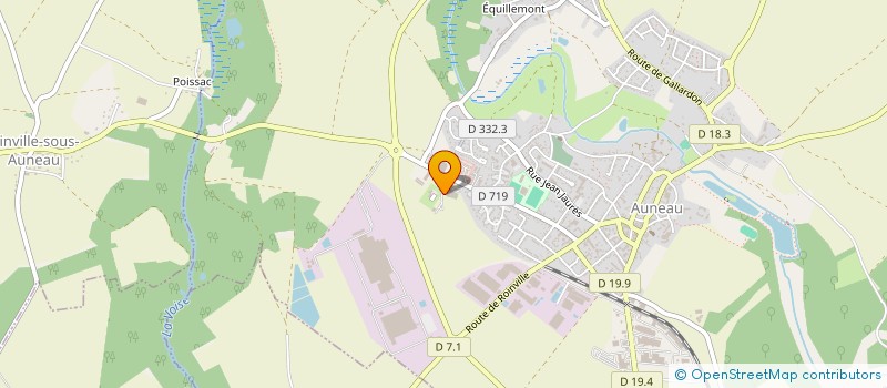 localisation de l'entreprise VM 28700 à AUNEAU-BLEURY-SAINT-SYMPHORIEN
