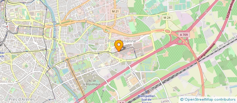 localisation de l'entreprise VM 34000 à MONTPELLIER