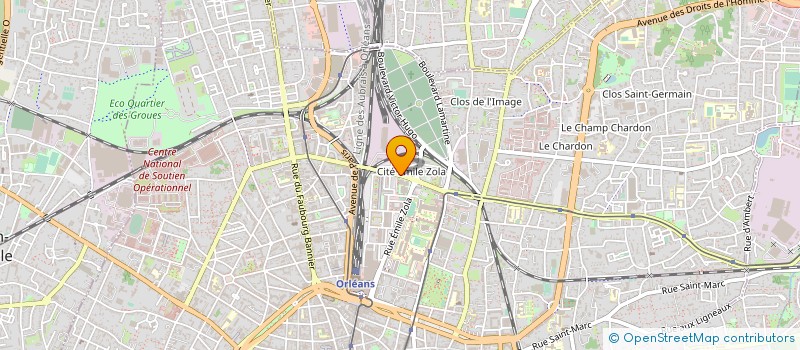 localisation de l'entreprise VM 45000 à ORLEANS