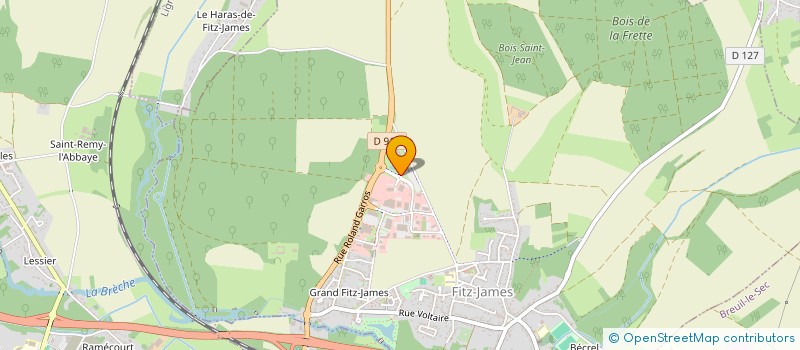 localisation de l'entreprise VM 60600 à MONT-SAINT-AIGNAN