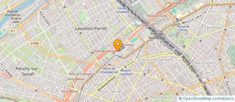 localisation de l'entreprise VM 75017  PARIS