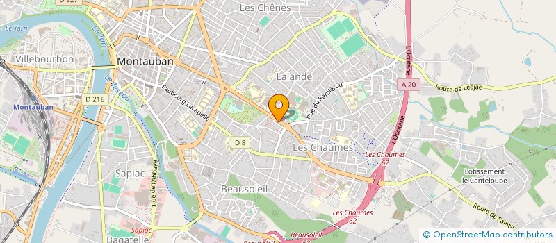 localisation de l'entreprise VM 82000 à MONT-SAINT-AIGNAN