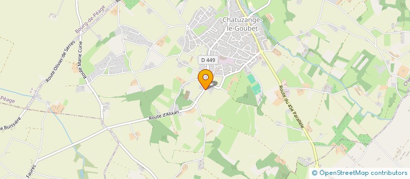 localisation de l'entreprise VM 89130  TOUCY