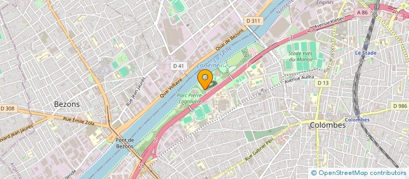 localisation de l'entreprise VM 92700  COLOMBES