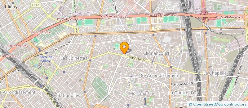 localisation de l'entreprise VM AUTO à PARIS