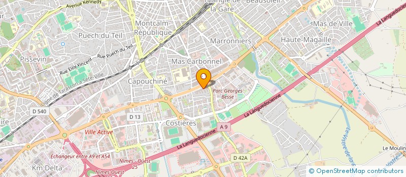 localisation de l'entreprise VM AVOCAT  NIMES