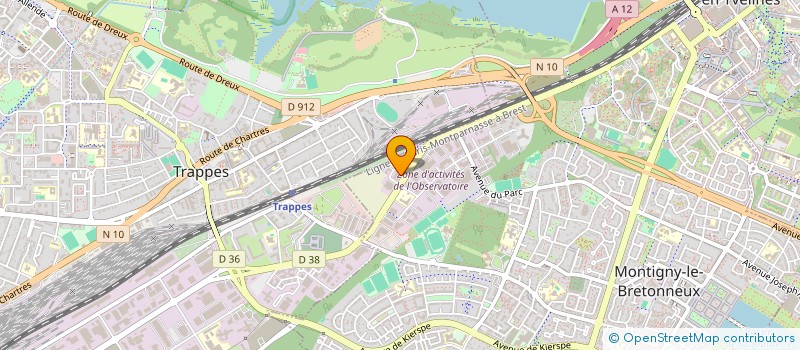 localisation de l'entreprise VM CAP CONSEIL  MONTIGNY-LE-BRETONNEUX