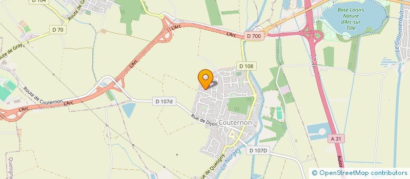 localisation de l'entreprise VM CHAMBERTIN  COUTERNON