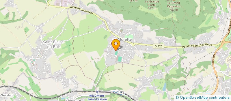 localisation de l'entreprise VM CLOITRE  LA MURETTE