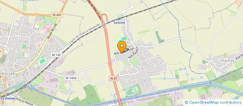 localisation de l'entreprise VM CONCEPTION  SALOME