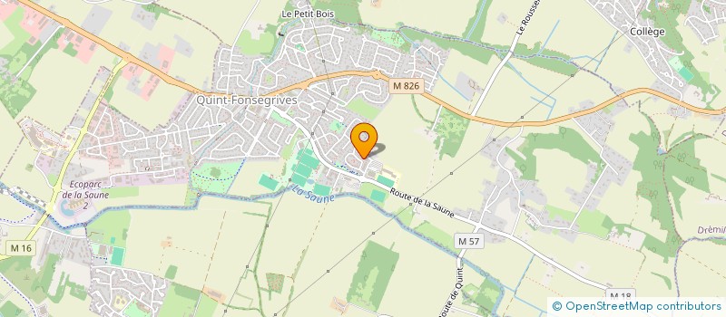 localisation de l'entreprise VM CONSEIL  QUINT-FONSEGRIVES