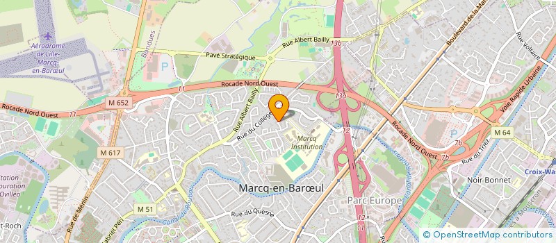 localisation de l'entreprise VM CONSULTING à MARCQ-EN-BARŒUL