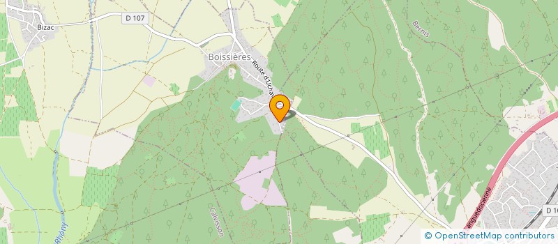 localisation de l'entreprise VM CORSU  BOISSIERES