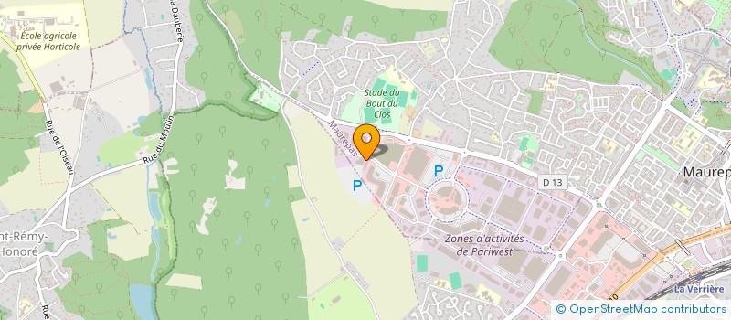 localisation de l'entreprise VM CREA  MAUREPAS