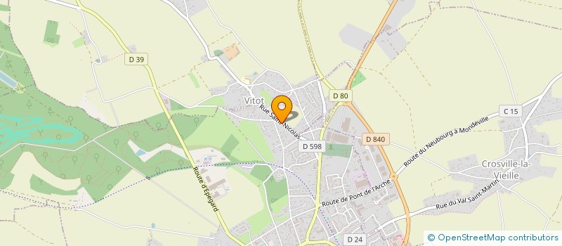 localisation de l'entreprise VM DEVELOPPEMENT  VITOT