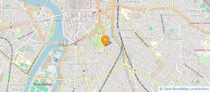 localisation de l'entreprise VM DISTRIBUTION à TOULOUSE