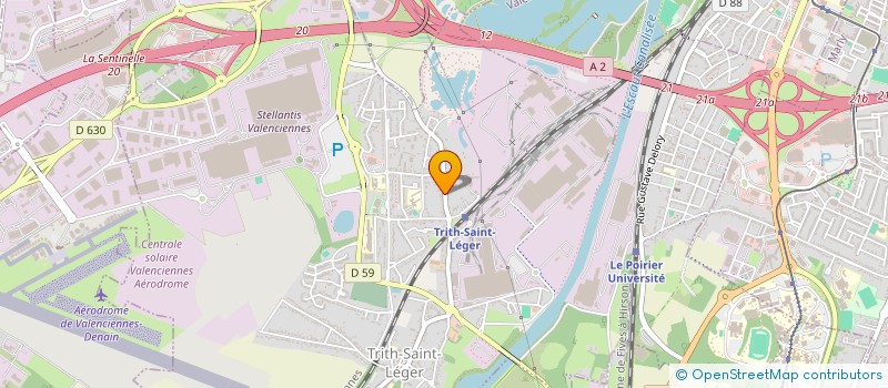 localisation de l'entreprise VM ELEC  TRITH-SAINT-LEGER