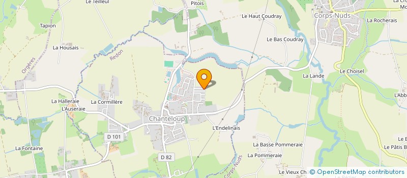 localisation de l'entreprise VM ENVIRONNEMENT à CHANTELOUP