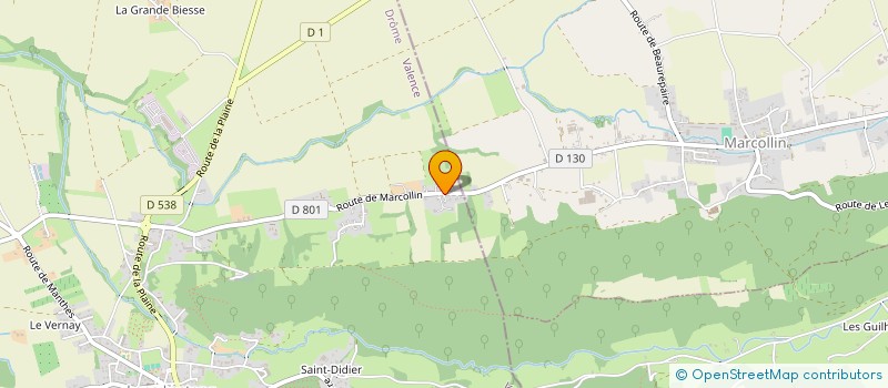 localisation de l'entreprise VM ERP SOLUTION  LENS-LESTANG