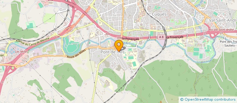 localisation de l'entreprise VM GROUPE à AIX EN PROVENCE