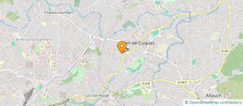 localisation de l'entreprise VM IMMOBILIER  PLAN-DE-CUQUES