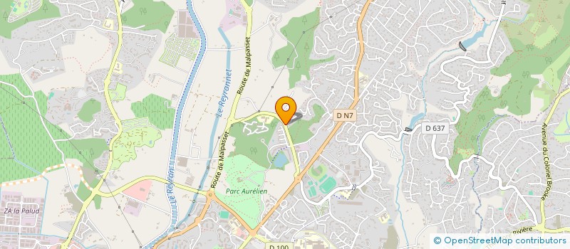 localisation de l'entreprise VM INVEST à FREJUS