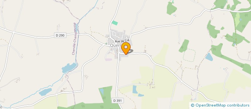 localisation de l'entreprise VM INVEST  LES HAUTS-D'ANJOU