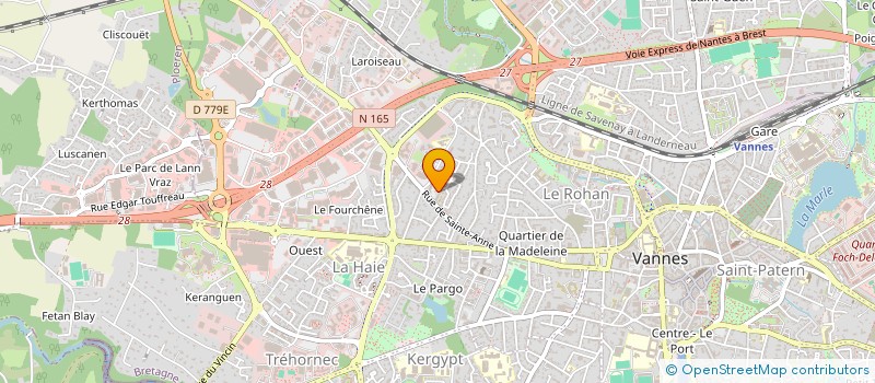 localisation de l'entreprise VM IT STRATEGIE à VANNES