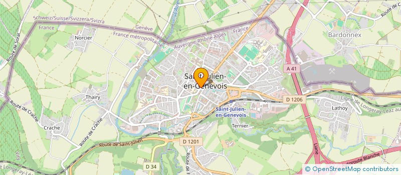 localisation de l'entreprise VM-MC à SAINT-JULIEN-EN-GENEVOIS