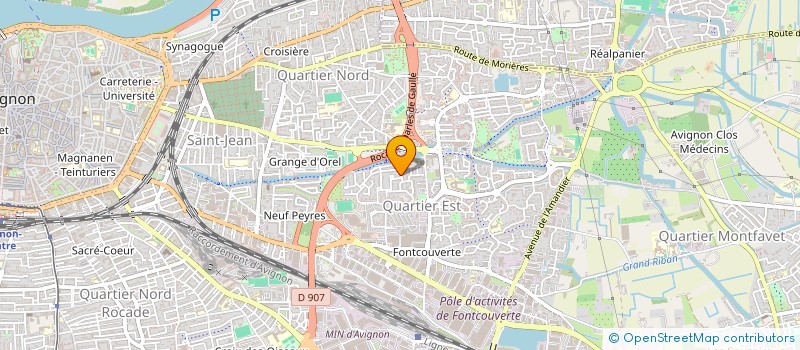 localisation de l'entreprise VM NETTOYAGE  AVIGNON