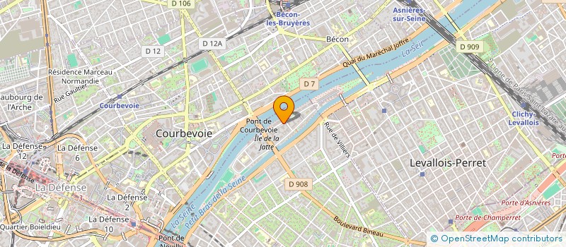 localisation de l'entreprise VM PAPER à NEUILLY-SUR-SEINE