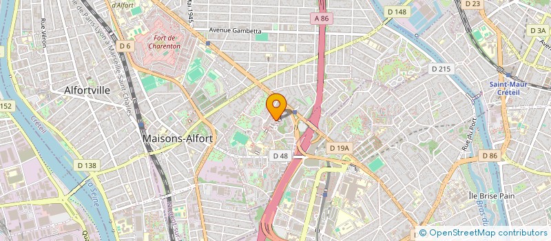 localisation de l'entreprise VM PARTENAIRES  MAISONS-ALFORT