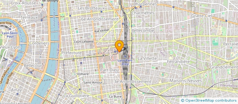 localisation de l'entreprise VM RESTAURATION  LYON