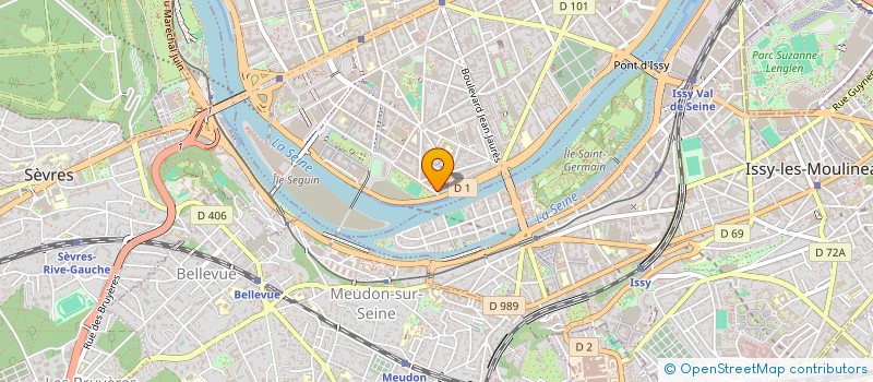 localisation de l'entreprise VM SERVICES à BOULOGNE-BILLANCOURT