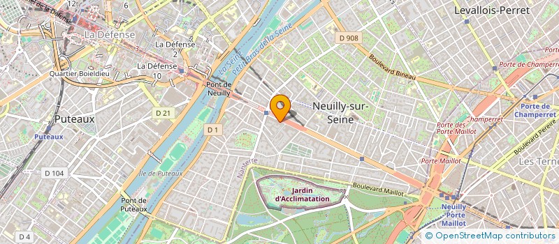 localisation de l'entreprise VM SOFTWARE SARL à NEUILLY-SUR-SEINE