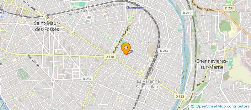 localisation de l'entreprise VM TRANSFORMATION à SAINT-MAUR-DES-FOSSES