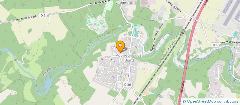 localisation de l'entreprise VM TRANSPORT à VOUNEUIL SOUS BIARD