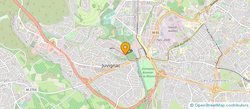 localisation de l'entreprise VM VIDEOS à MONTPELLIER