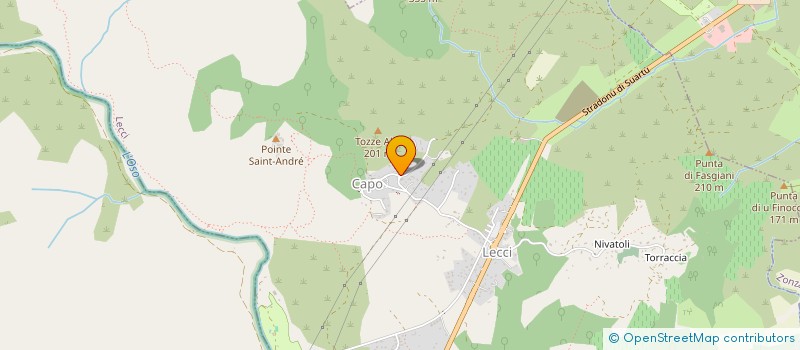 localisation de l'entreprise VM24 ARCHITECTURE  LECCI