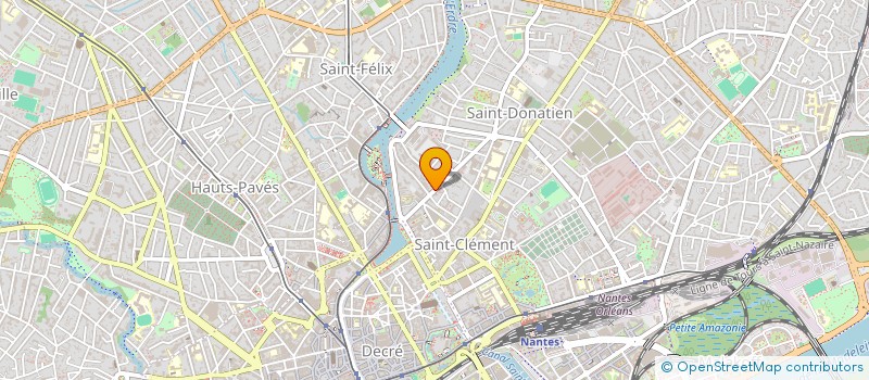localisation de l'entreprise VM2C à NANTES