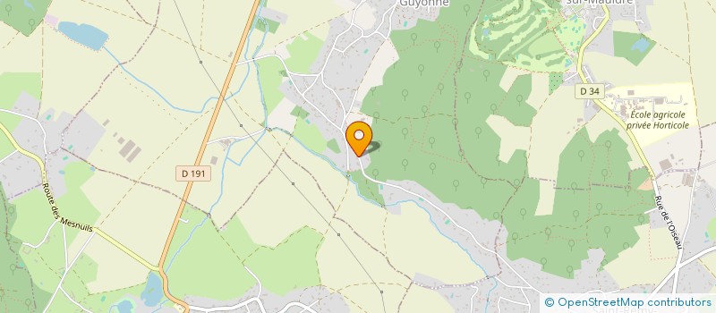 localisation de l'entreprise VM2L  BAZOCHES-SUR-GUYONNE