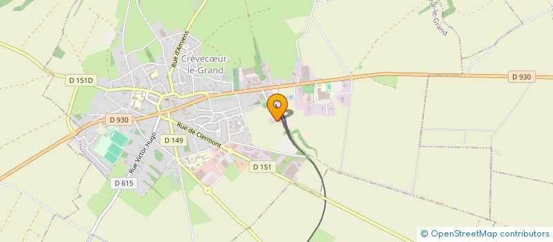 localisation de l'entreprise VMA 214 BLACKSHEEP  CREVECUR-LE-GRAND